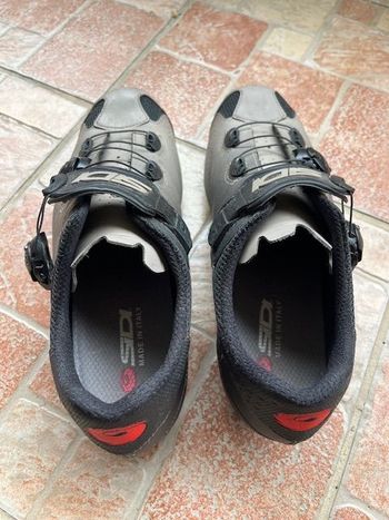 Used Sidi Genius 10 Rennradschuhe Grau/Schwarz Größe 43 2024 bike — image 4 of 6