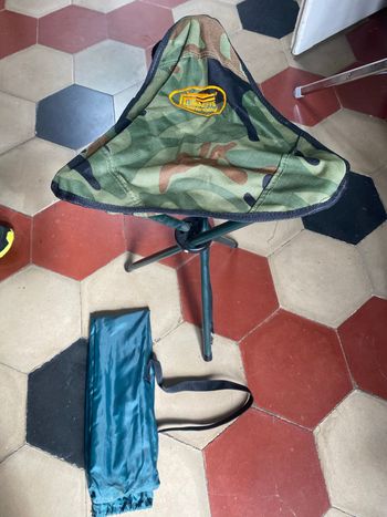Used lineaeffe Sgabello Treppiede Camo per trekking/pesca bike