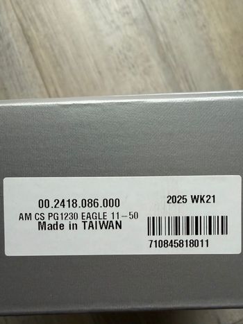 Used Sram PG-1230 Eagle 12-fach Kassette 11-50T 2025 bike — image 4 of 4