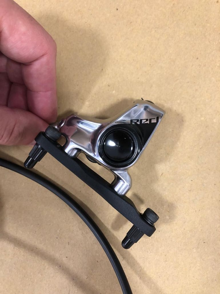 Used Sram Leve Freno/Cambio + Freno a Disco Idraulico + Pasticche bike — image 4 of 10