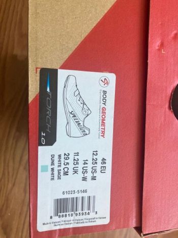 Used Specialized Torch 1.0 Road Shoes 2023 bike
