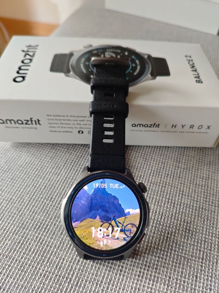 Used Amazfit Balance 2 GPS Smartwatch 2025 bike — image 1 of 3