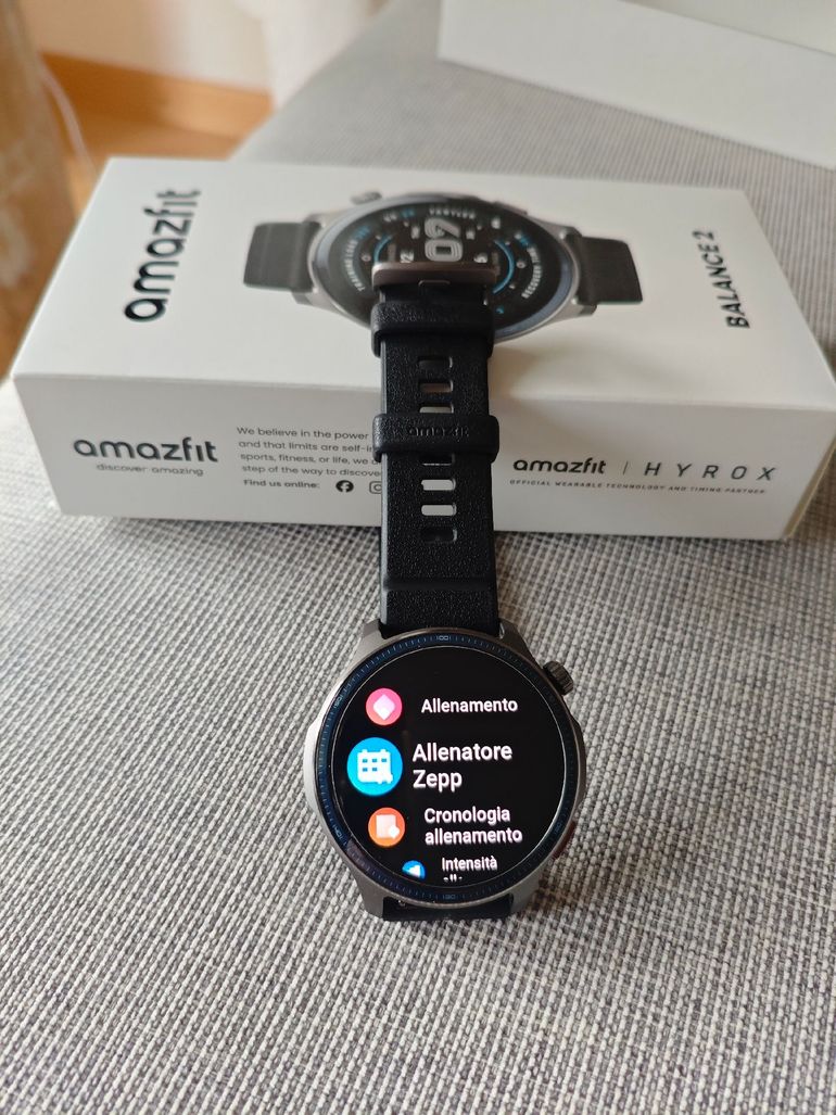 Used Amazfit Balance 2 GPS Smartwatch 2025 bike — image 2 of 3