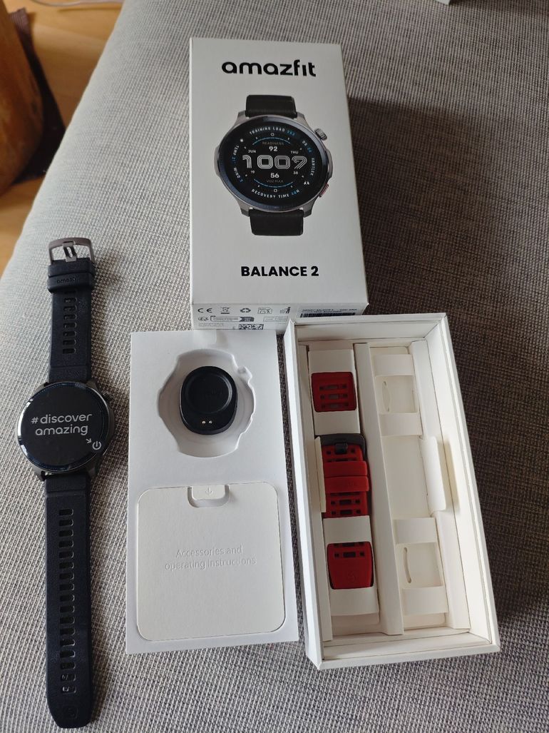 Used Amazfit Balance 2 GPS Smartwatch 2025 bike — image 3 of 3