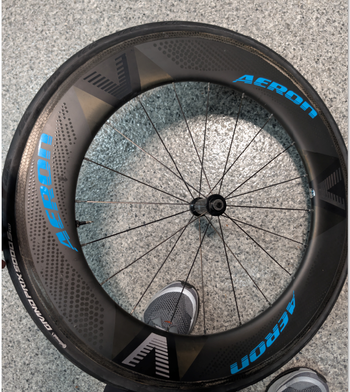 Used Ron Wheels AERON V8 + AERON X Carbon Wheelset 2023 bike — image 4 of 5