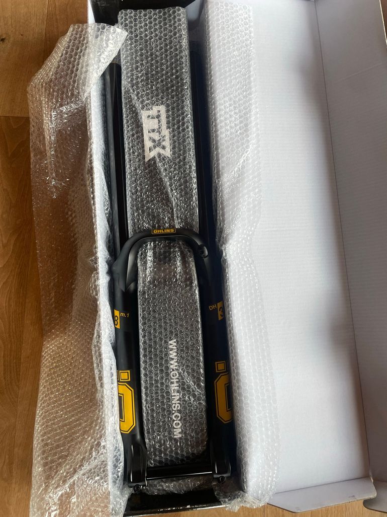 Used Öhlins DH38 m.1 Coil TTX18 29/200mm incl. Gabelkrone Offset 50 bike — image 5 of 7