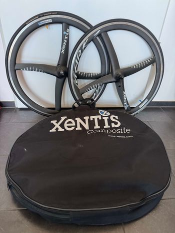Used XENTIS Mark 1 Carbon Laufradsatz Triathlon TT Aero bike