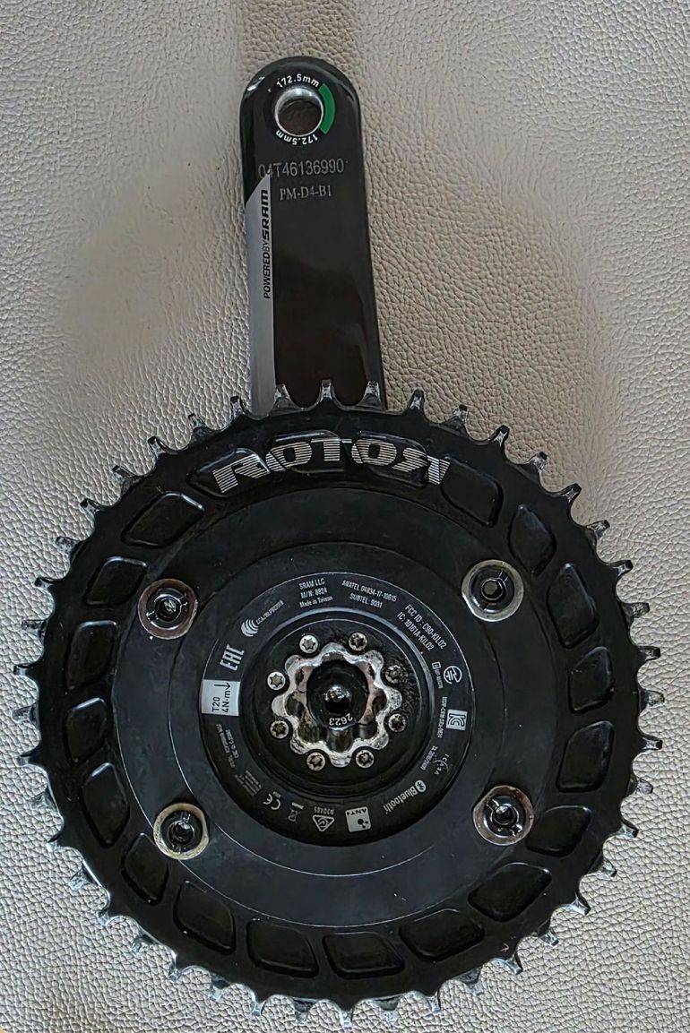 Used Quarq DFour Powermeter Spider inkl. Rotor Kettenblätter bike — image 2 of 5