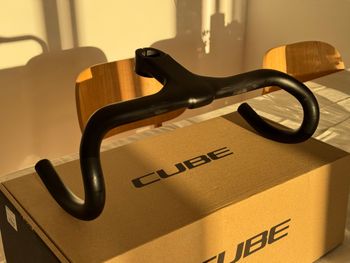 Used Cube Integrated Cockpit 380/120 mm for Litening Air / Agree / Cross Race 2025 bike