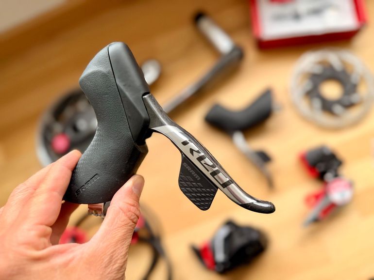 Used Sram Red AXS D1 groupset, NEW, E1 cassette 2026 bike — image 2 of 10