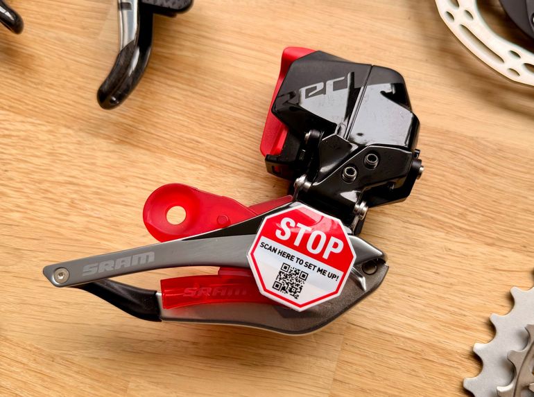 Used Sram Red AXS D1 groupset, NEW, E1 cassette 2026 bike — image 4 of 10