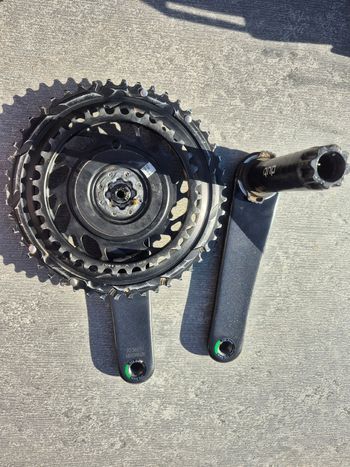 Used Sram Force DUB Crankstel 172.5mm 48-35 2024 bike — image 3 of 5