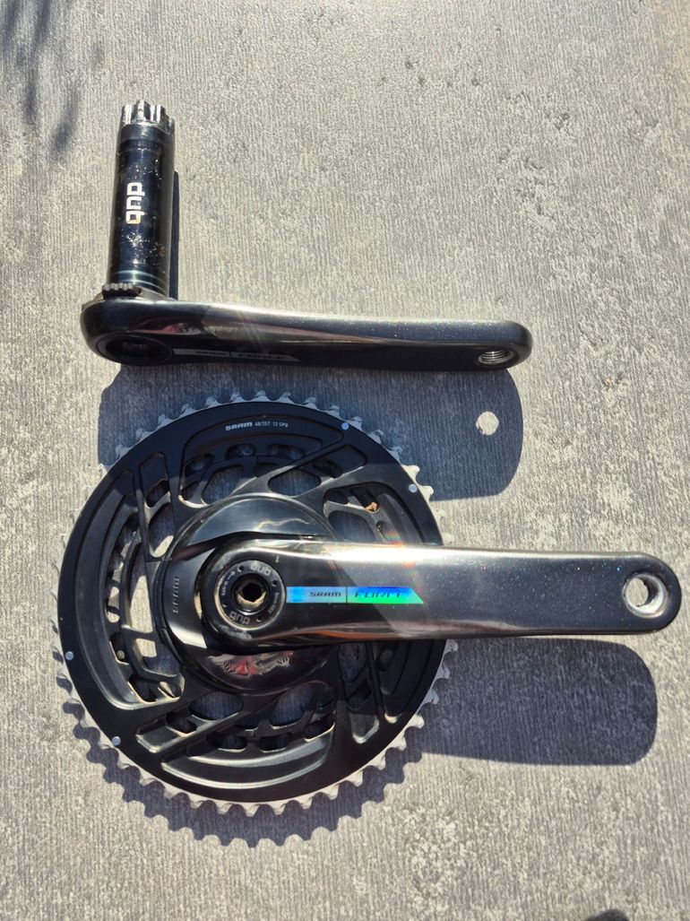 Used Sram Force DUB Crankstel 172.5mm 48-35 2024 bike — image 2 of 5