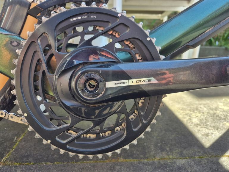 Used Sram Force DUB Crankstel 172.5mm 48-35 2024 bike — image 5 of 5