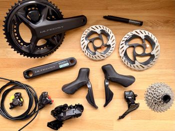Used Shimano Ultegra 12-speed Powermeter groupset 2026 bike