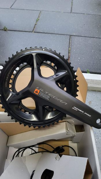 Used Shimano Dual-Sided Power Meter Crank 172.5mm 2026 bike — image 2 of 6
