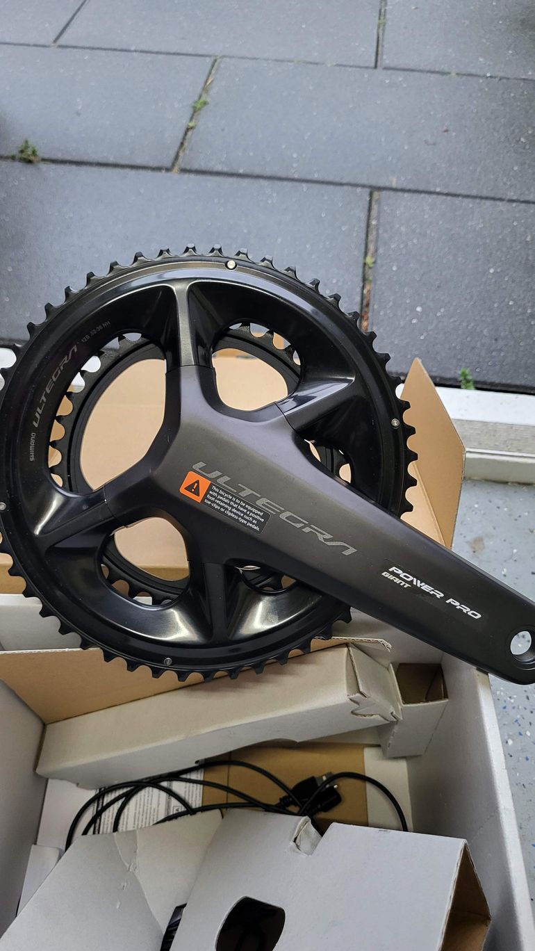Used Shimano Dual-Sided Power Meter Crank 172.5mm 2026 bike — image 2 of 6