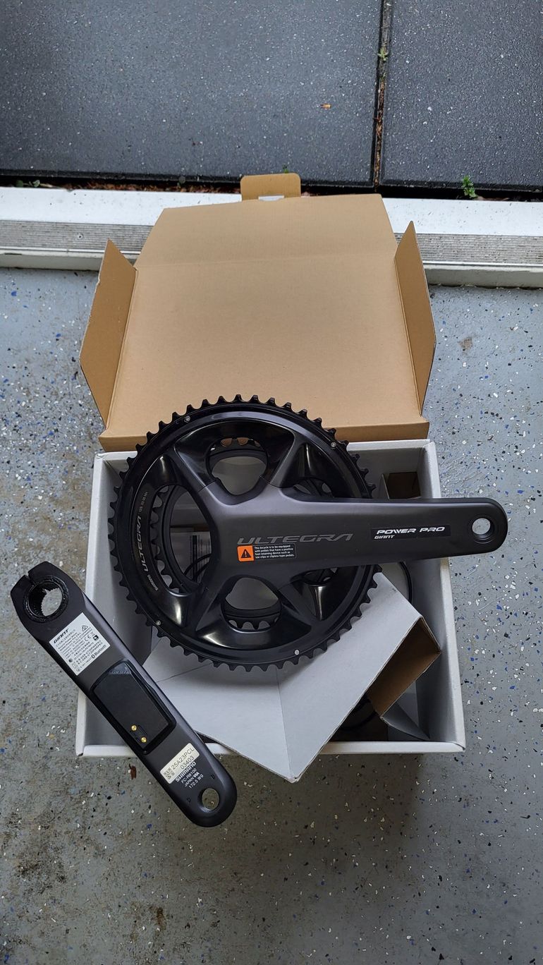 Used Shimano Dual-Sided Power Meter Crank 172.5mm 2026 bike — image 3 of 6