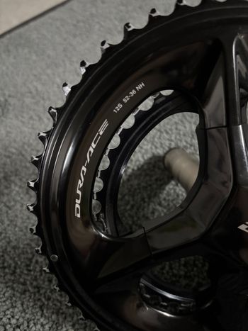 Used Shimano Dura-Ace R9200 Crankset with 4iiii Precision 3+ Pro Power Meter 2025 bike — image 3 of 3