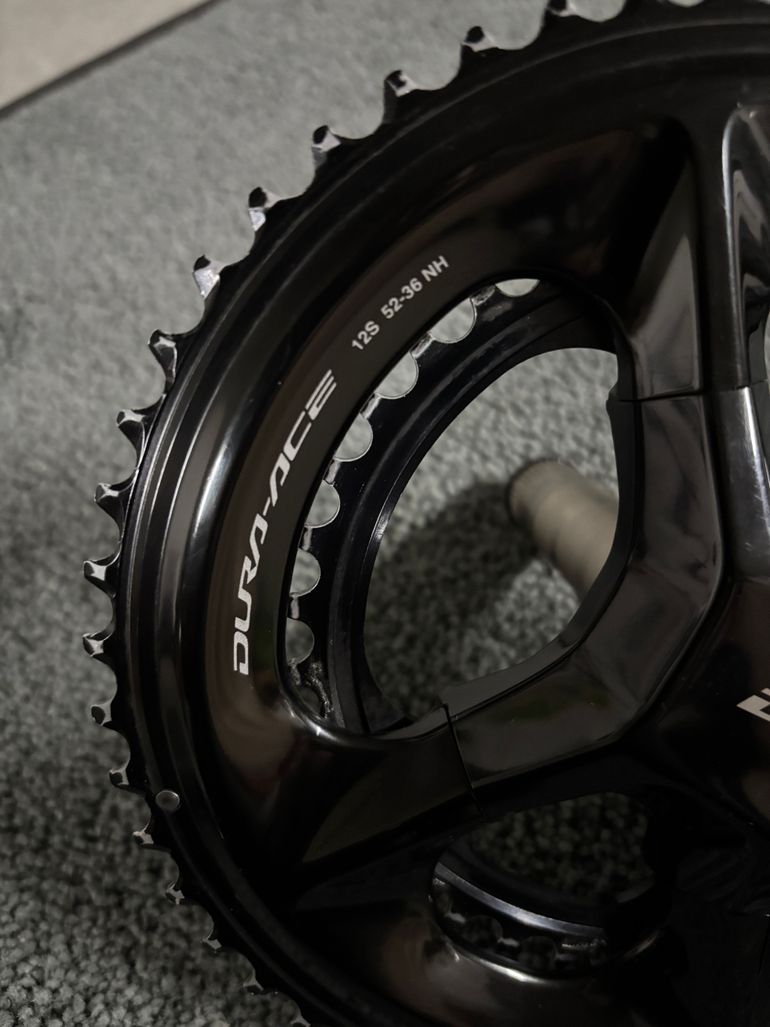 Used Shimano Dura-Ace R9200 Crankset with 4iiii Precision 3+ Pro Power Meter 2025 bike — image 3 of 3