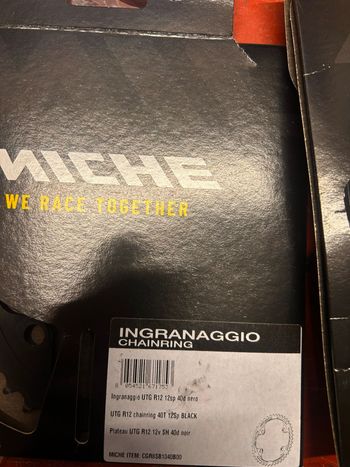 Used Miche Corone Shimano 12v UTG R12/R81 40T + 54T 2025 bike — image 2 of 4