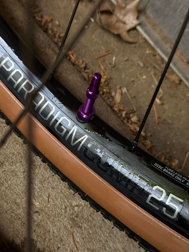 Used Bontrager Paradigm Comp 25 TLR Disc Road Wheel 700c 2026 bike — image 2 of 6