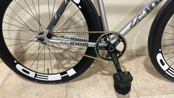 Used Sram Omnium Crankset 46T 165mm bike — image 2 of 2