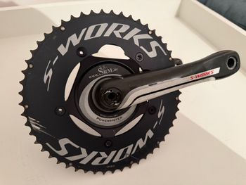 Used S-Works SRM Powermeter Fact Carbon Cranck bike