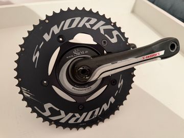 Gebrauchtes Specialized SRM Powermeter Fact Carbon Cranck Drivetrain & Pedals