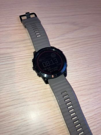 Used Garmin Fenix 7X Pro Solar 51mm Titanium Cas 2023 bike — image 2 of 7