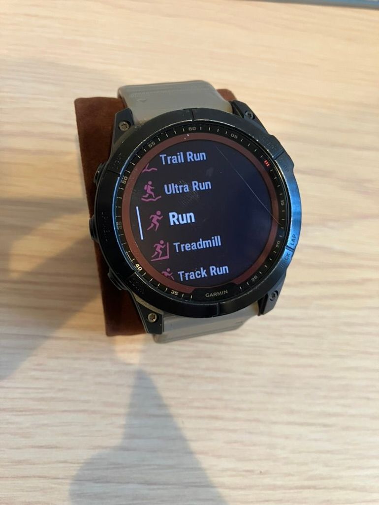 Used Garmin Fenix 7X Pro Solar 51mm Titanium Cas 2023 bike — image 7 of 7