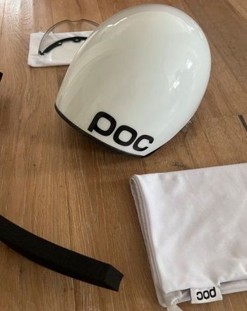 Used POC Procen Air Helmet Hydrogen White 2025 bike — image 4 of 9