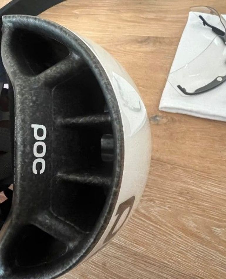Used POC Procen Air Helmet Hydrogen White 2025 bike — image 7 of 9