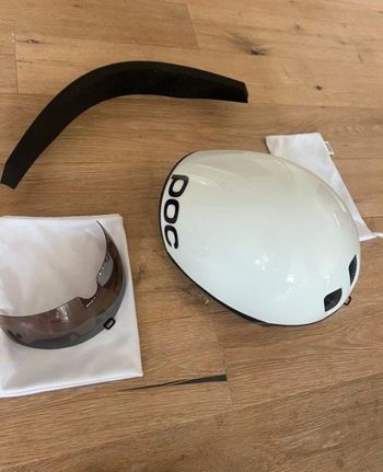 Used POC Procen Air Helmet Hydrogen White 2025 bike — image 3 of 9
