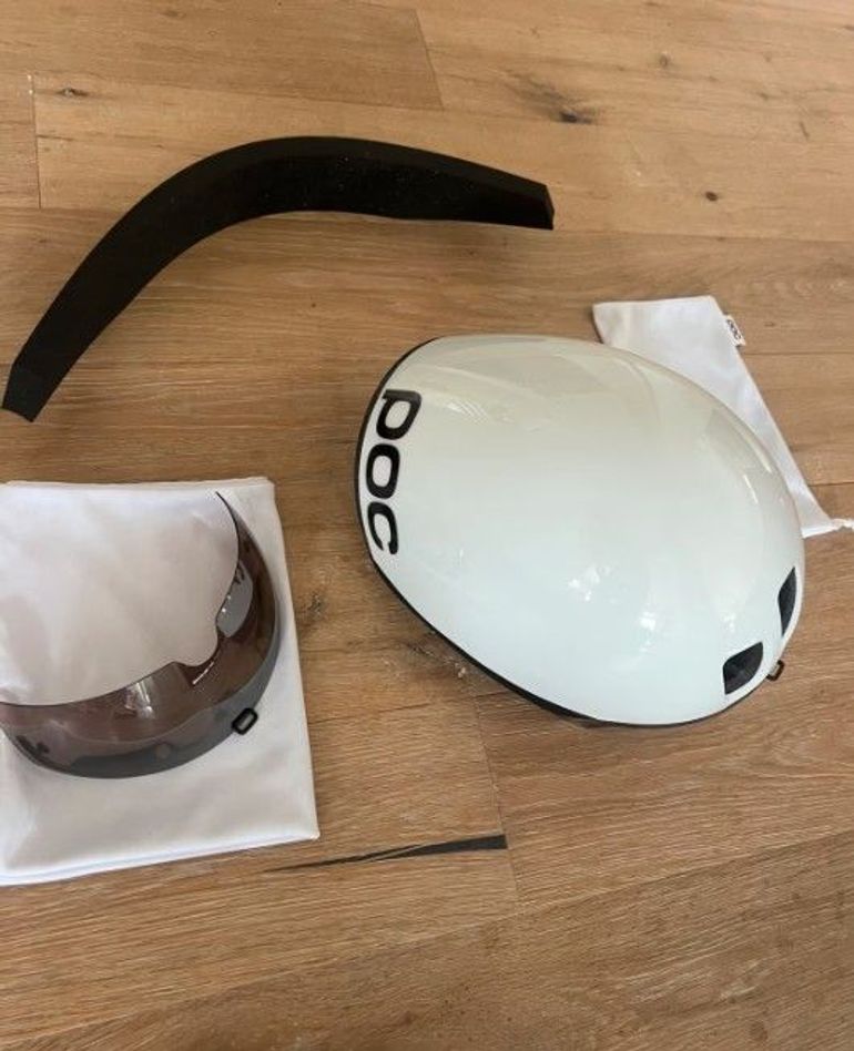 Used POC Procen Air Helmet Hydrogen White 2025 bike — image 3 of 9