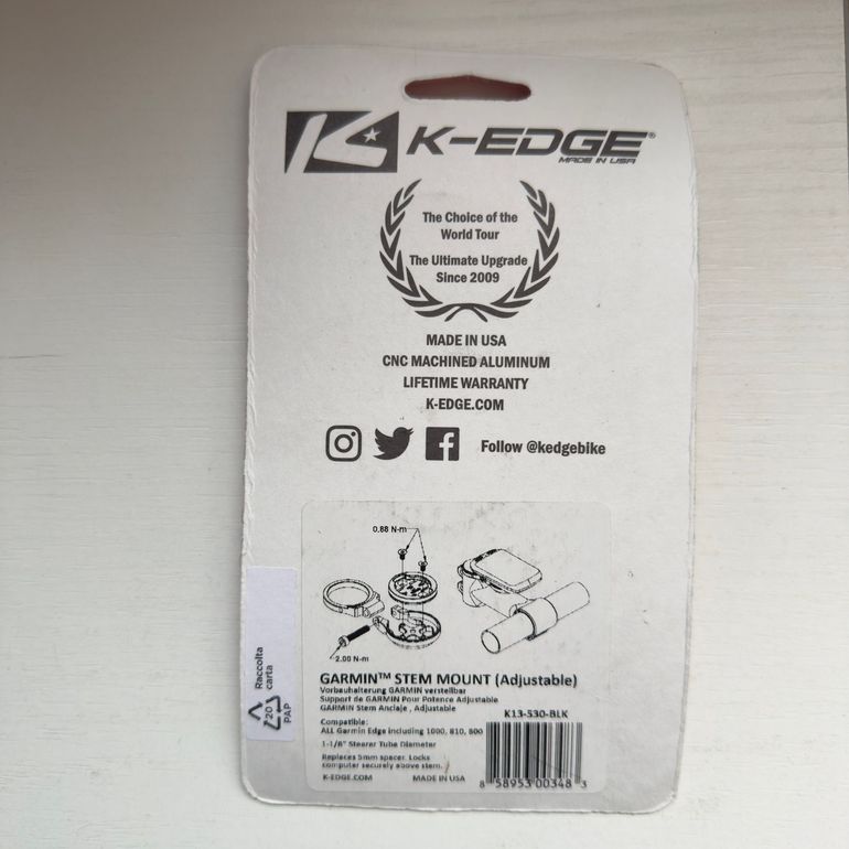 Used K-Edge Support Compteur 2025 bike — image 2 of 2