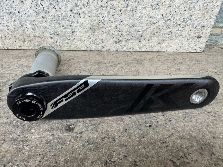 Used Fsa K-Force Carbon Crankset with Power2Max 2025 bike — image 2 of 3