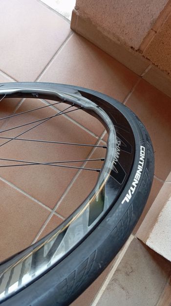 Used Campagnolo Shamal Dual Profile Wheelset bike — image 6 of 8