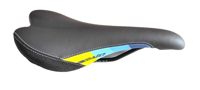 Used Lapierre Raid Saddle Black w/Yellow and Blue decals bike — image 6 of 10