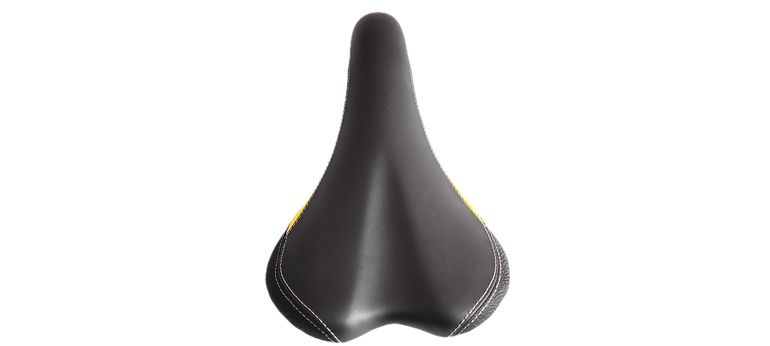 Used Lapierre Raid Saddle Black w/Yellow and Blue decals bike — image 4 of 10