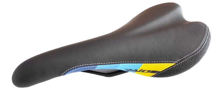 Used Lapierre Raid Saddle Black w/Yellow and Blue decals bike — image 3 of 10
