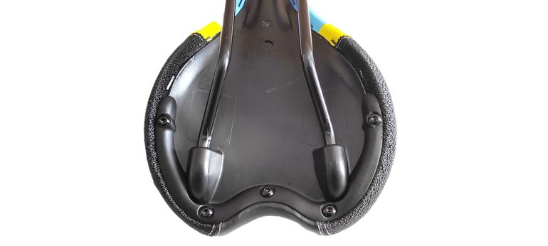 Used Lapierre Raid Saddle Black w/Yellow and Blue decals bike — image 7 of 10