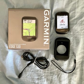 Used Garmin Edge 530 GPS Cycling Computer bike