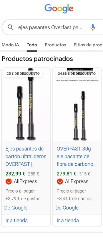 Used Overfast Thru Axle 2025 bike — image 3 of 3