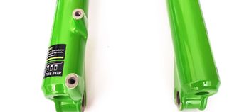 Used Dvo Diamond Boost Suspension Bottom Case Assembly 27.5" 15x110mm Green bike — image 8 of 11