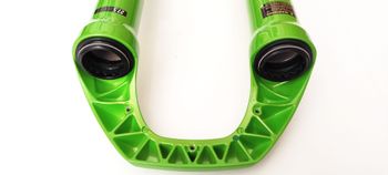 Used Dvo Diamond Boost Suspension Bottom Case Assembly 27.5" 15x110mm Green bike — image 7 of 11