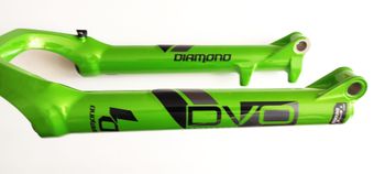 Used Dvo Diamond Boost Suspension Bottom Case Assembly 27.5" 15x110mm Green bike — image 9 of 11