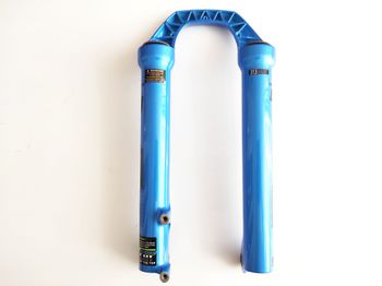 Used Dvo Sapphire D1 Boost Bottom Case Assembly 27.5" 15x110mm Blue bike — image 3 of 12