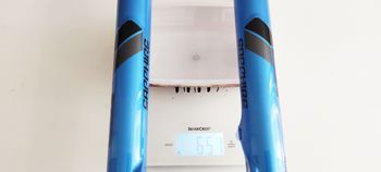 Used Dvo Sapphire D1 Boost Bottom Case Assembly 27.5" 15x110mm Blue bike — image 12 of 12