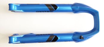 Used Dvo Sapphire D1 Boost Bottom Case Assembly 27.5" 15x110mm Blue bike — image 4 of 12